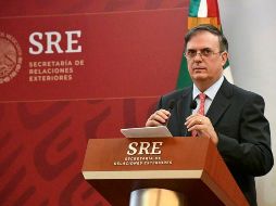 La dependencia a cargo de Marcelo Ebrard asegura que los derechos del titular del IME fueron respetados en todo momento. AFP/ARCHIVO
