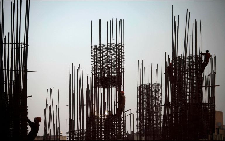 La industria de la construcción registró una disminución anual acumulada de 5.0 por ciento. AFP/ARCHIVO