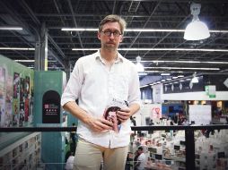 Sébastien Rutés. El escritor francés presenta la traducción al español de “Monarcas”. EL INFORMADOR • E. Barrera