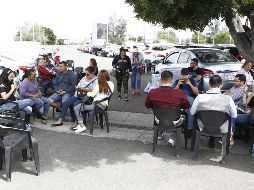 Ante la amenaza de manifestaciones por parte de los ejidatarios, el gobernador advierte que no permitirán que se afecten los derechos de terceros. EL INFORMADOR / A. Camacho