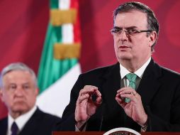 Marcelo Ebrard asegura que, hasta el momento, Emilio Lozoya no ha solicitado asistencia diplomática tras su detención. SUN/D. Sánchez
