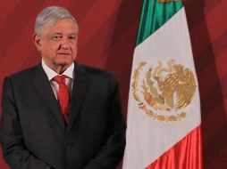 Andrés Manuel López Obrador asegura que los empresarios con los que se reunió ayer expresaron su respaldo a la decisión de rifar el avión presidencial. NTX / J. Lira