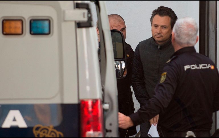 Lozoya Austin fue aprehendido en Málaga, España, en febrero pasado. AFP/ARCHIVO