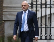 Sajid Javid se vio hoy en la residencia oficial de Boris Johnson en Londres. AFP/I. Infantes