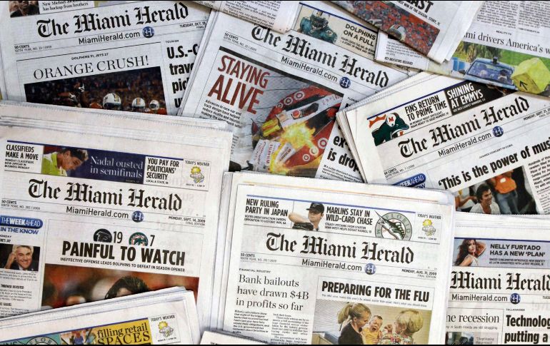 La compañía controla 30 títulos de prensa en todo el país. Es el principal accionista de los diarios Miami Herald, Sacramento Bee y The Charlotte Observer. AP/ARCHIVO