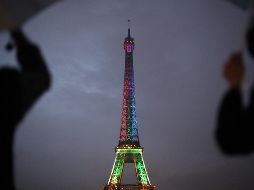 Los mensajes que se seleccionen para proyectar en el monumento deberán ser menores a 80 caracteres. AP/ARCHIVO