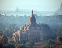 El sitio de los inmensos templos de Bagan fue declarado patrimonio mundial de la UNESCO en julio de 2019. AP/ARCHIVO