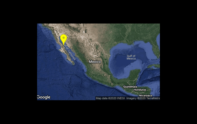 Ambos temblores ocurrieron al noreste de la población de Guerrero Negro. TWITTER/@SSNMexico