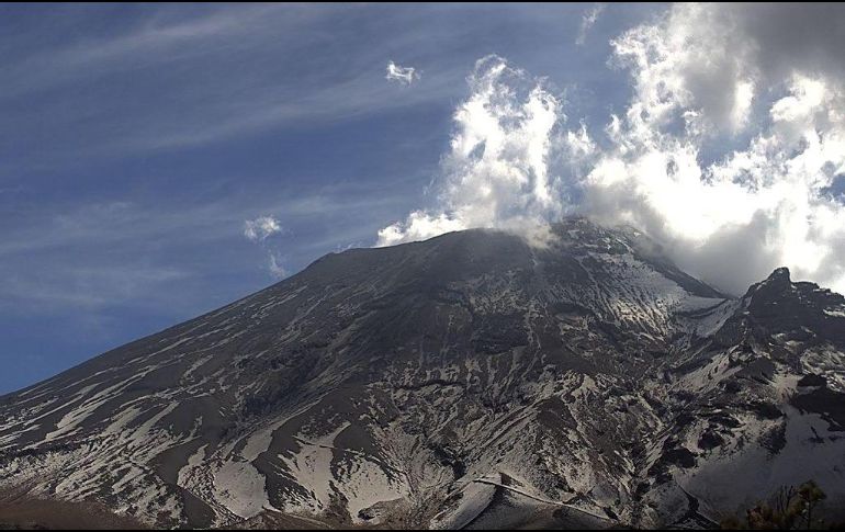 El Semáforo de Alerta Volcánica se mantiene en Amarillo Fase 2.  TWITTER / @CNPC_MX