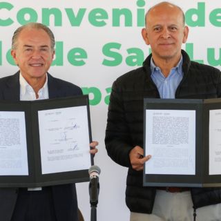San Luis Potosí firma convenio de adhesión al Insabi