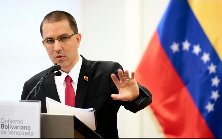 Jorge Arreaza, ministro de Relaciones Exteriores de Venezuela. AP/P. Nijuis