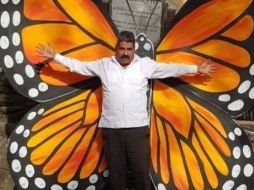 Homero Gómez fue un activo defensor de la mariposa monarca. FACEBOOK