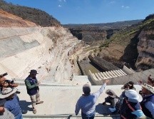 El motivo de la reunión fue para explicar el avance actual de la obra, cómo se han ejercido los recursos, y cuáles son los riesgos para la comunidad. EL INFORMADOR