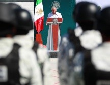 López Obrador pide a los habitantes confiar en dicha corporación; y a los efectivos, desempeñar de manera efectiva su labor. NTX