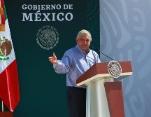 En Lagos de Moreno, el gobernador le solicitó al Presidente Andrés Manuel López Obrador apoyo para equipar el hospital regional que está a punto de ser concluido. NTX/F. Estrada