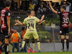 Federico Viñas (24) festeja su segundo gol. NTX/I. Hernández