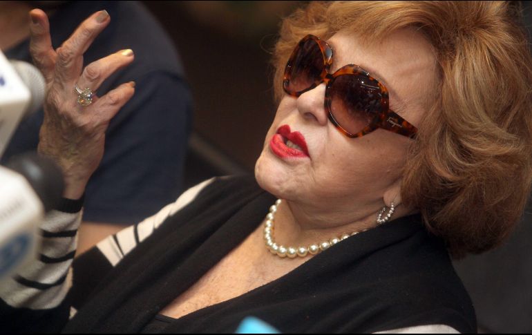 La actriz de 88 años comenzó a sentir molestias la tarde de este sábado. EL INFORMADOR/ARCHIVO