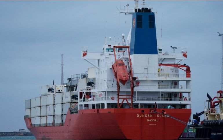 Se hallaron 100 kilogramos de cocaína en un buque carguero con bandera de Bahamas en aguas danesas. EFE