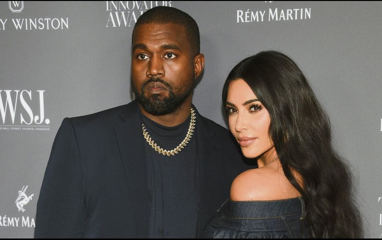 Famosos. Kim Kardashian y su esposo Kanye West. AP