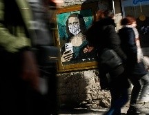 Una obra del artista italiano Salvatore Benintende, 