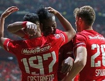 Los Diablos supieron aprovechar la ventaja que les dio la expulsión de Raúl López al minuto 38. SUN/C. Mejía