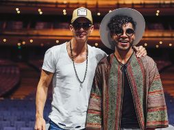 Talento. Erik Rubín y Samo, en rueda de prensa desde el Telmex. EL INFORMADOR • G. Gallo 