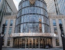 La corte federal en Nueva York. El juez Brian Cogan lleva el caso de Iván Reyes Arzate y Genaron García Luna. AFP/ARCHIVO