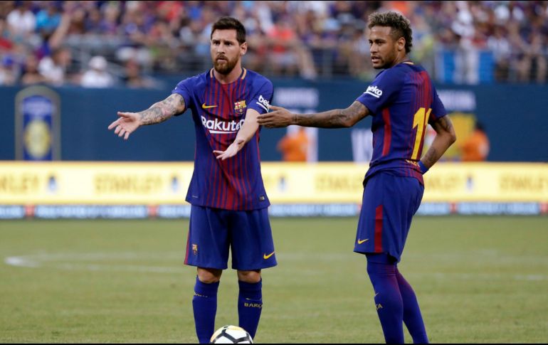 Lionel Messi señala que su ex compañero siempre se mostró arrepentido de salir del equipo catalán. EFE / ARCHIVO