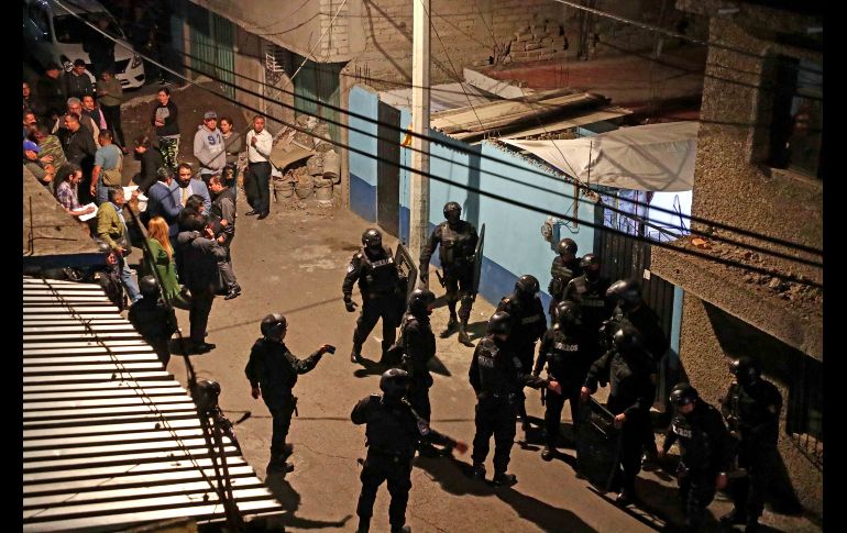 Autoridades realizaron anoche un cateo en el domicilio. SUN/ARCHIVO