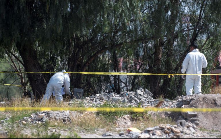 El terreno en Saltillo, Coahuila, donde ayer fue encotrado el cuerpo de la menor. EFE/ARCHIVO