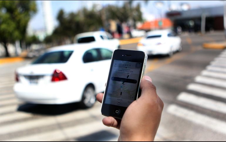 Señalan que gastos por nuevos impuestos en plataformas de transporte podrían recaer en el usuario. EL INFORMADOR/ ARCHIVO