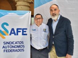 José Miguel Leonardo Cisneros (izq) insistió en seguir con los procesos para sancionar a los responsables del daño al patrimonio del Ipejal. TWITTER / @SalvadorCaro