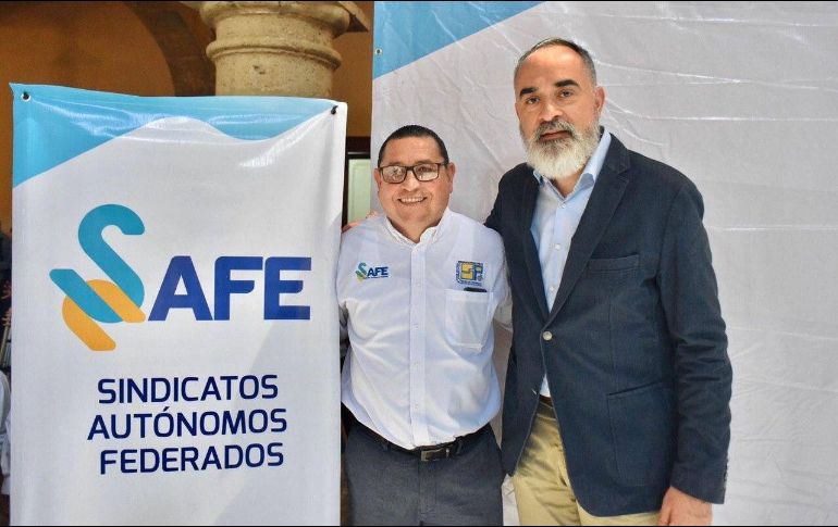 José Miguel Leonardo Cisneros (izq) insistió en seguir con los procesos para sancionar a los responsables del daño al patrimonio del Ipejal. TWITTER / @SalvadorCaro
