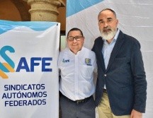 José Miguel Leonardo Cisneros (izq) insistió en seguir con los procesos para sancionar a los responsables del daño al patrimonio del Ipejal. TWITTER / @SalvadorCaro