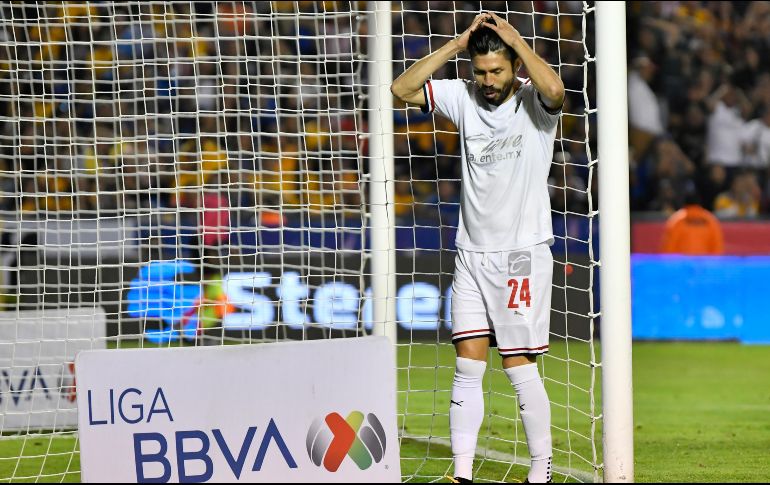 Oribe Peralta, no fue convocado para el encuentro de Chivas de la fecha siete del Clausura 2020, tal como le sucedió en el encuentro pasado ante el Cruz Azul.  Imago7 / ARCHIVO