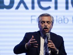 “Nos acusaban de populistas, de irresponsables, pero resulta que hoy nos despertamos todos con que el que nos dio la razón es el FMI”, dijo el mandatario. EFE/J. Roncoroni