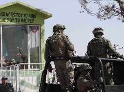 La Secretaría de la Defensa Nacional tiene desplegados en la entidad dos mil 858 efectivos, de los cuales 950 están empeñados en tareas de seguridad. SUN / ARCHIVO