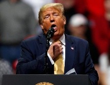 En un mitin ayer en Colorado Springs, Colorado, Trump cuestionó cómo una película extranjera podría obtener el premio a mejor película. AP/D. Zalubowski
