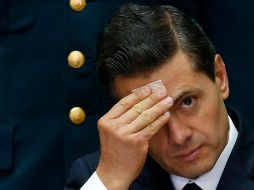 De acuerdo con The Wall Street Journal, existe una presunta investigación en contra del ex presidente Peña Nieto como parte de las investigaciones que realiza la FGR en contra del ex director de Pemex. AP / ARCHIVO