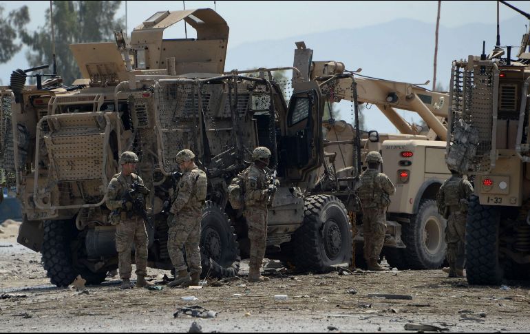Estados Unidos tiene desplegados en Afganistán entre 12 mil y 13 mil militares. AFP/ARCHIVO
