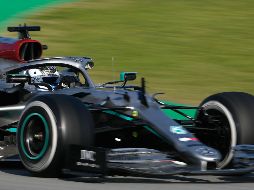 Mercedes estrenó esta semana un volante dinámico con el que el piloto puede controlar el ángulo de las ruedas delanteras. AFP/L. Gene