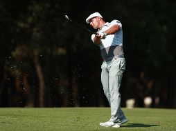 DeChambeau tuvo un recorrido casi perfecto de 63 golpes, ocho abajo de par. AFP/H. Vivas
