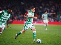 Andrés Guardado disputó 87 minutos ayer en la igualada ante el Mallorca, luego de haberse perdido un par de encuentros por una lesión muscular. TWITTER/@realbetis