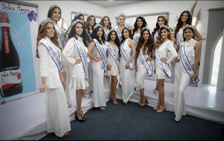 Concursantes de Miss Jalisco 2019. EL INFORMADOR/F. Atilano