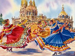 Jarabe Tapatío, danza con tradición  mexicana