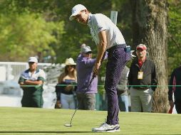 EN LA PELEA. El tapatío Carlos Ortiz se ubica empatado en el puesto 15 después de tres rondas disputadas. SUN