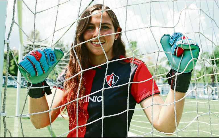 SOLVENCIA. La portería del Atlas, defendida por Ana Gaby, ha recibido siete goles en igual número de partidos. IMAGO7