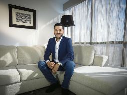 Luis Ángel Franco. El cantante, emocionado por la buena recepción por parte del público que ha logrado con el tema “Reflexión”. EL INFORMADOR/F. Atilano