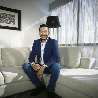 Luis Ángel "El flaco" va por su sueño