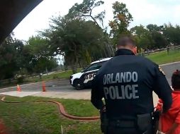 Uno de los policías que participó en este arresto fue despedido poco después. AP/Orlando Sentinel